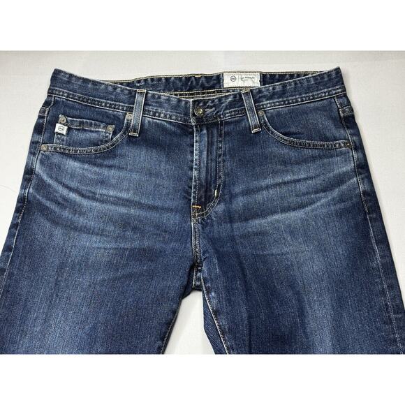 Adriano Goldschmied Men's The Tellis Modern Slim Fit Blue Jeans - Size 32x34.5 - Picture 3 of 8